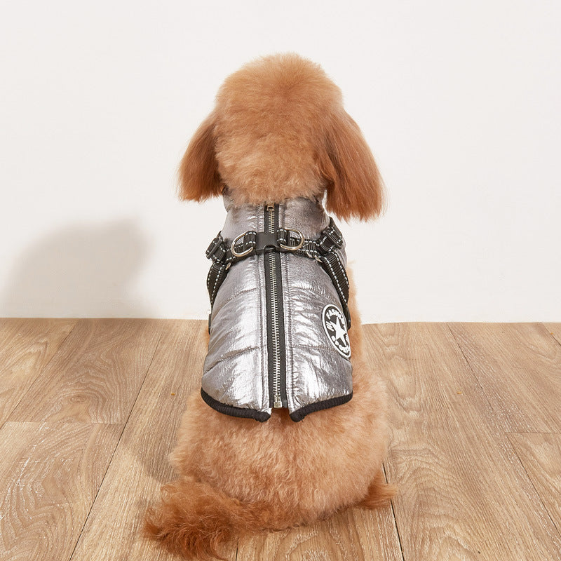 Warm winter dog coat, for small and medium-sized dogs