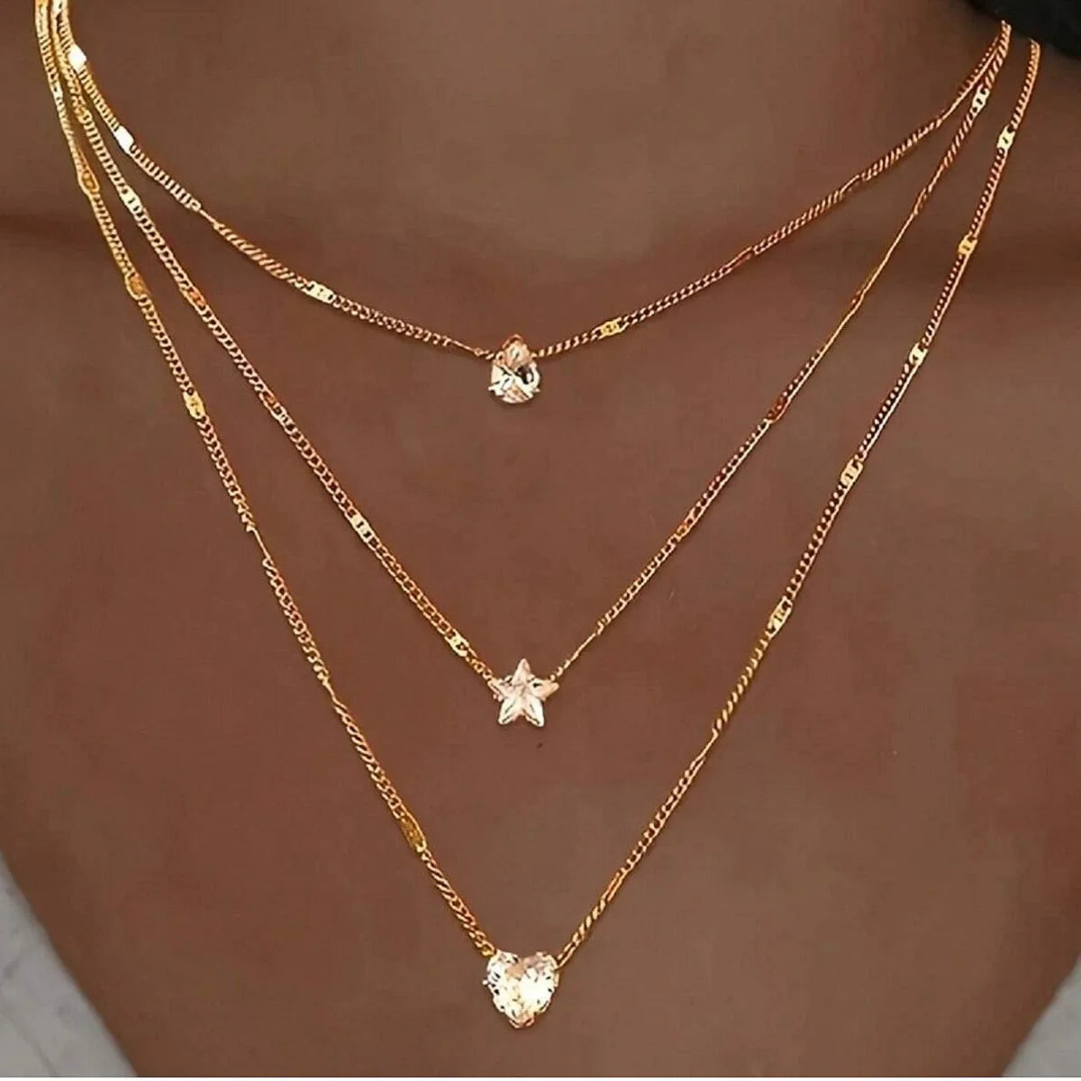 Heart Pendant Choker Necklace, Y2K, Trendy New Arrival