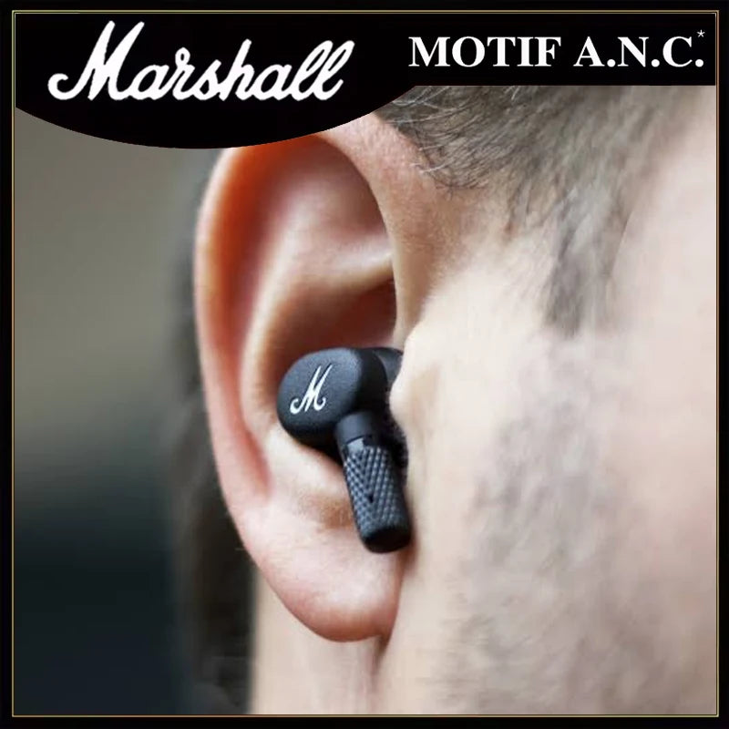 MARSHALL MOTIF ANC - Langattomat Bluetooth 5.2 Kuulokkeet Aktiivisella Melunvaimennuksella