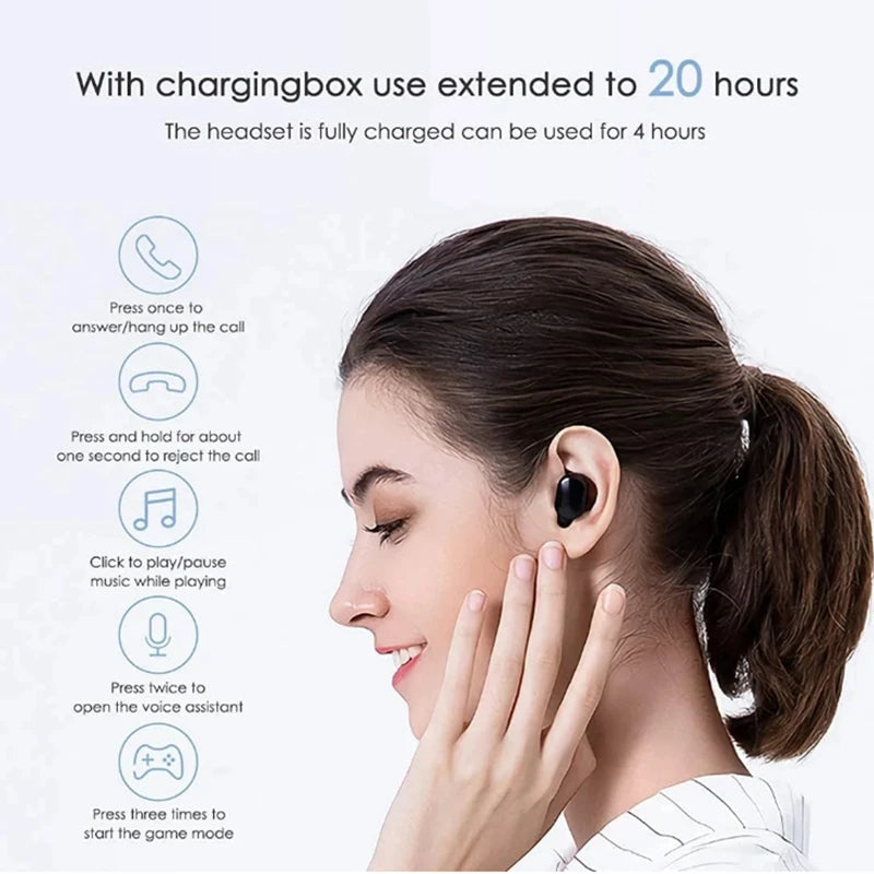 Xiaomi Redmi Airdots 2 TWS Bluetooth-nappikuulokkeet – Langaton Vapaus Mikrofonilla