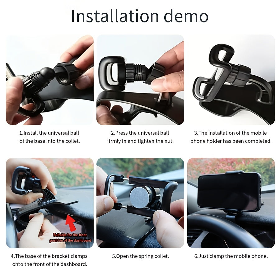 Dolwao phone holder for safe driving