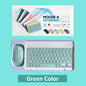 Wireless keyboard and mouse set for tablets, rechargeable