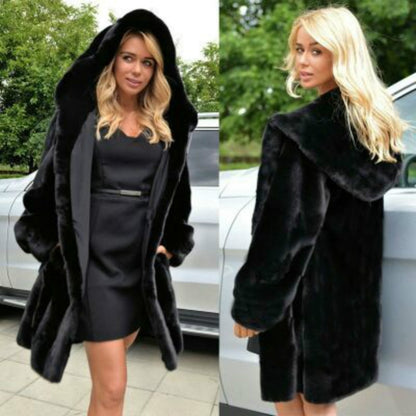 Luxurious Mink faux fur, premium, imitation of mink