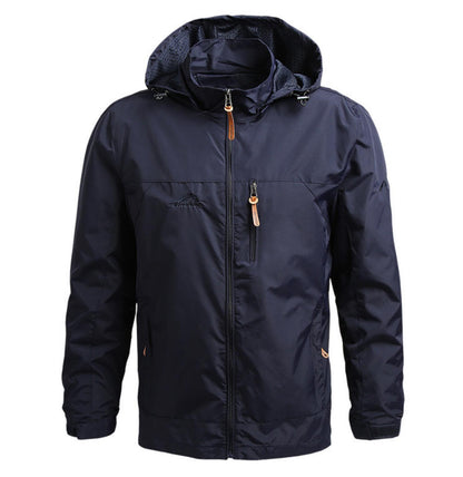 Technical mountaineering jacket, outdoor jacket, windproof