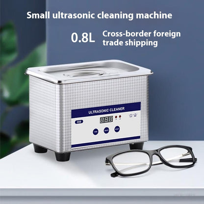 Household Small Ultrasonic Cleaning Machine Jewelry Glasses Cleaning Machine
