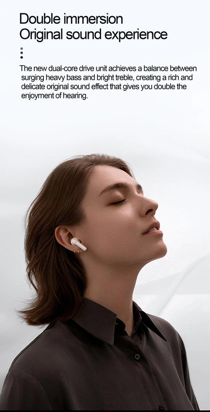 Smart headphones with LCD touchscreen