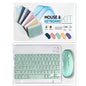 Creative Solid Color Bluetooth Keyboard And Mouse Set