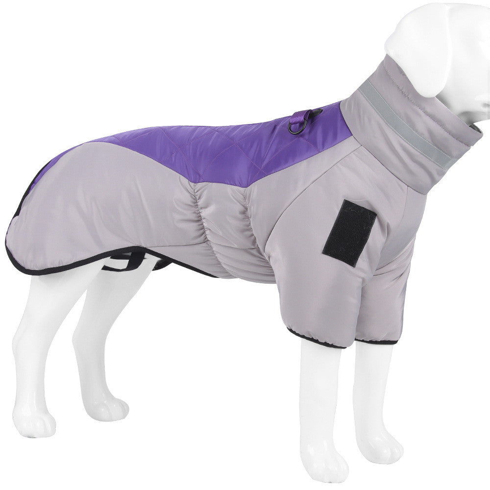 Thick and warm winter dog coat, for small and large dogs