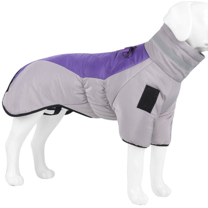 Thick and warm winter dog coat, for small and large dogs