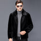 Men's Mink fur coat, premium faux fur