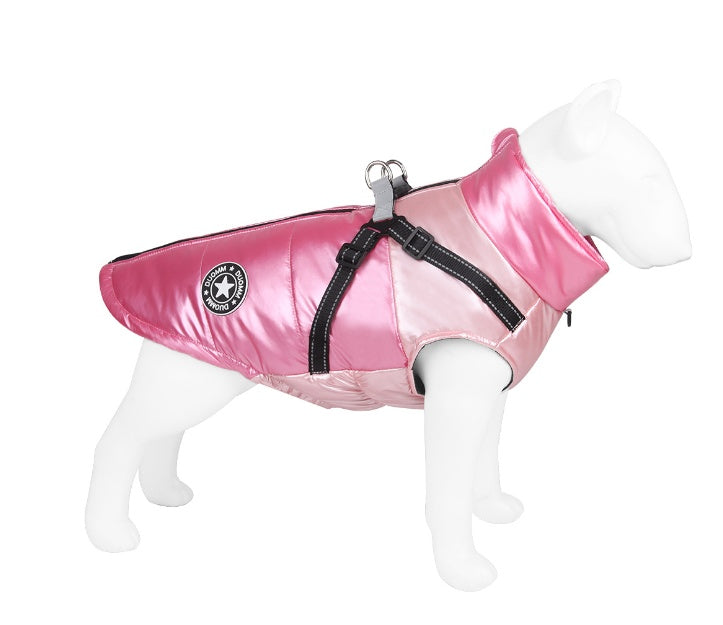Warm dog winter coat for small and medium-sized dogs