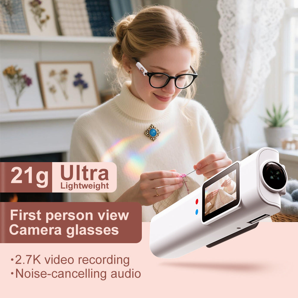 HD 27K Wi-Fi Interconnection Outdoor Carry Sports DV Head-mounted Recorder