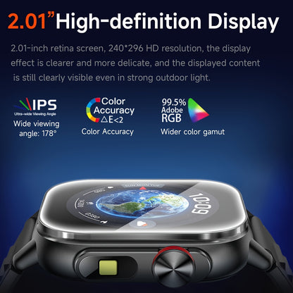 SENBONO GPS Smartwatch for Men and Women, 2.01" HD Display