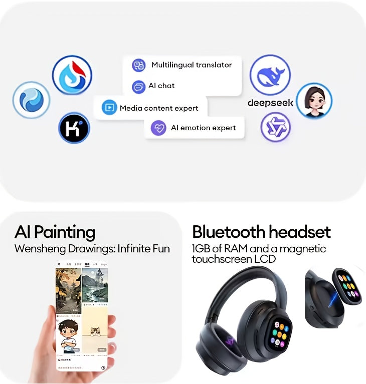 Latest Smart AI Wireless Headphones