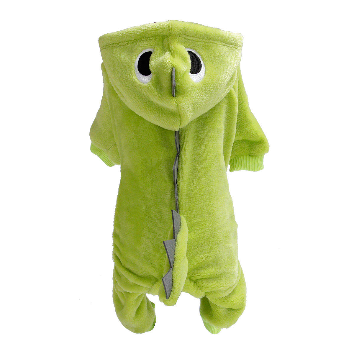 Pet Dinosaur Hoodie - Soft Coral Fleece