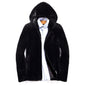 Men's warm fur coat, premium casual style