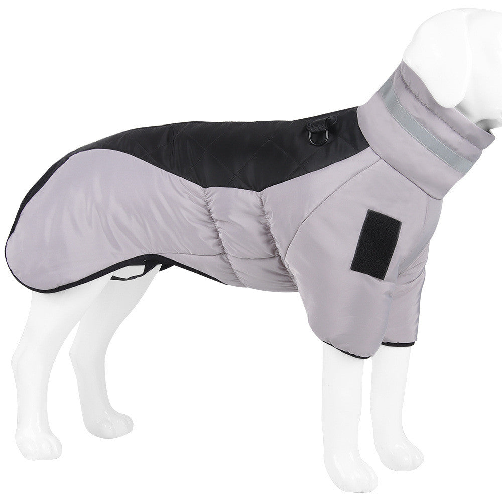 Thick and warm winter dog coat, for small and large dogs
