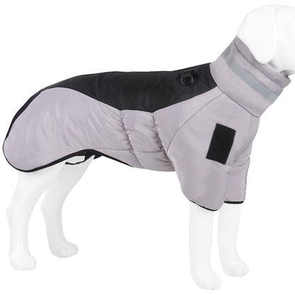 Thick and warm winter dog coat, for small and large dogs