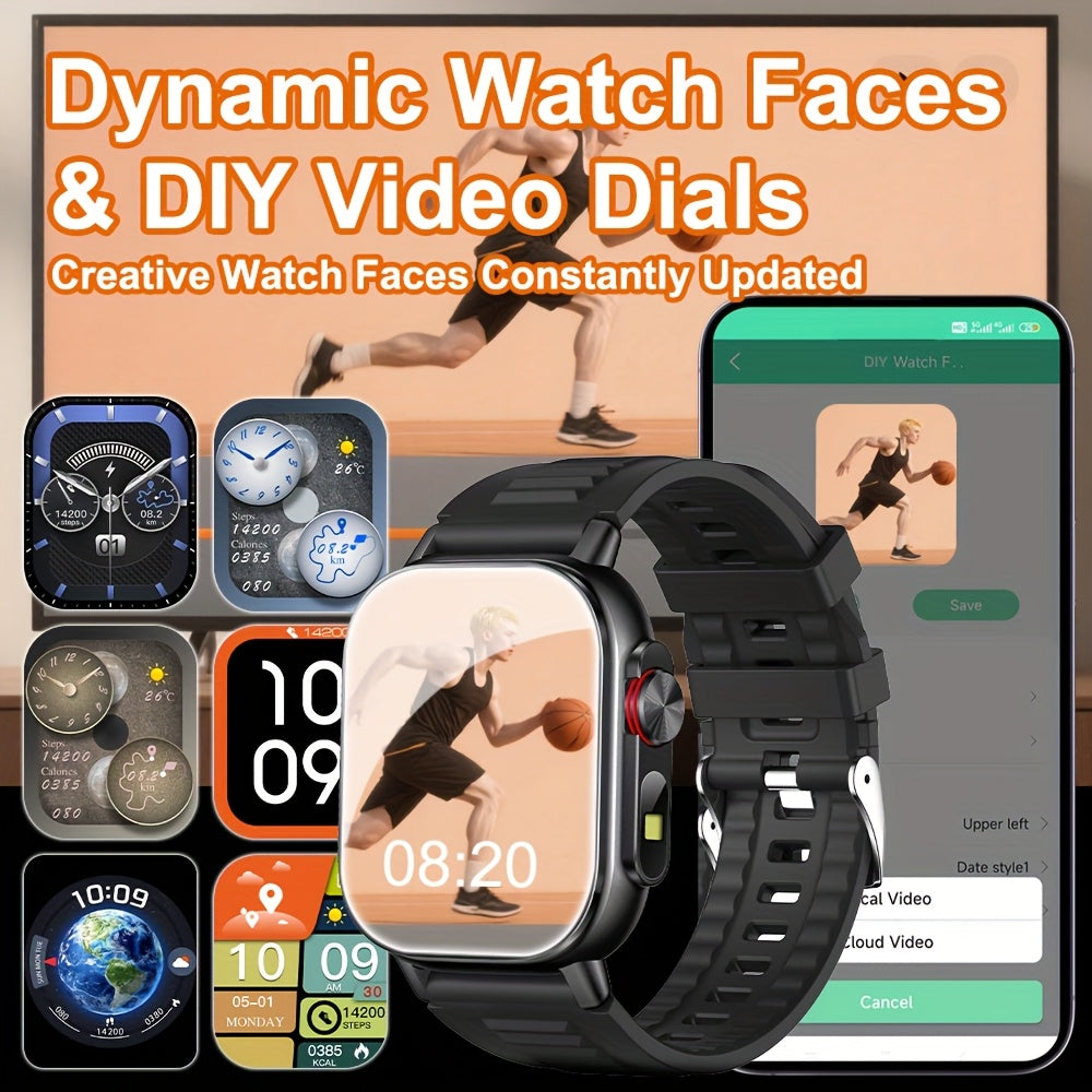 SENBONO GPS Smartwatch for Men and Women, 2.01" HD Display