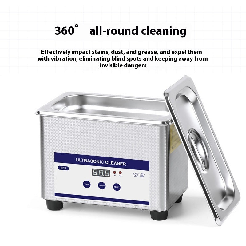 Household Small Ultrasonic Cleaning Machine Jewelry Glasses Cleaning Machine