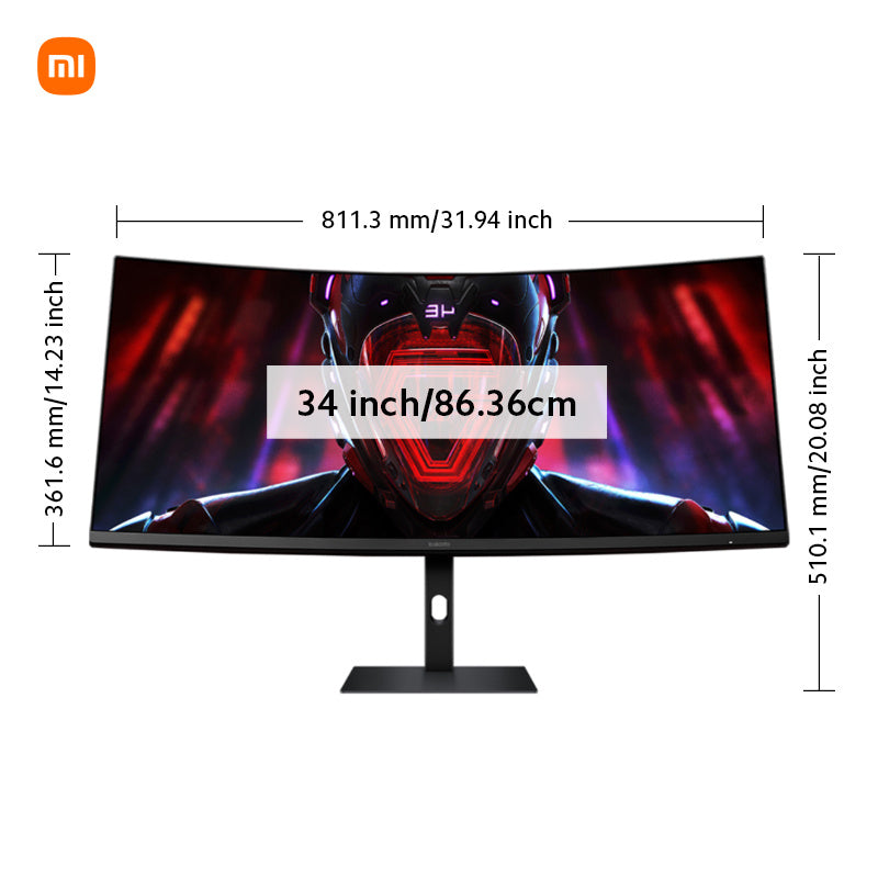Xiaomi 34" Curved Gaming Monitor for Professionals