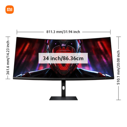 Xiaomi 34" Curved Gaming Monitor for Professionals