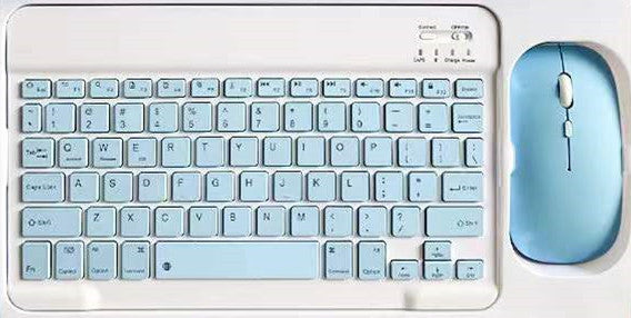 Creative Solid Color Bluetooth Keyboard And Mouse Set