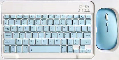 Creative Solid Color Bluetooth Keyboard And Mouse Set