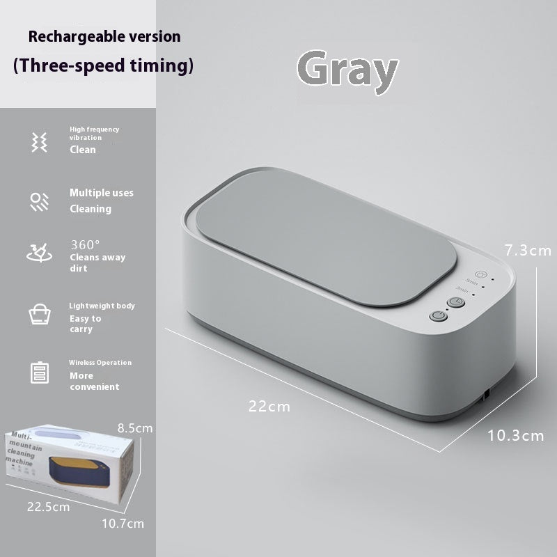 Ultrasonic Glasses Cleaning Machine Is Fully Automatic, Multi-functional, Portable And Small