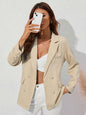 Women's blazer, solid color