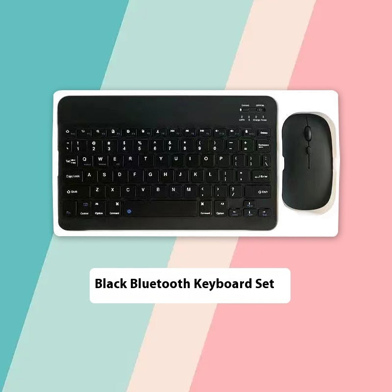 Creative Solid Color Bluetooth Keyboard And Mouse Set