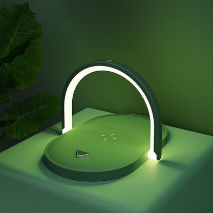 3-in-1 Wireless Charging Stand, with LED Night Light, 15W Fast Charging