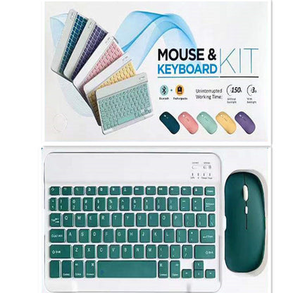 Creative Solid Color Bluetooth Keyboard And Mouse Set