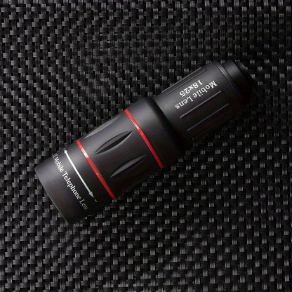 Portable 18x25 telephoto lens for phone, powerful zoom