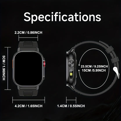 SENBONO GPS Smartwatch for Men and Women, 2.01" HD Display