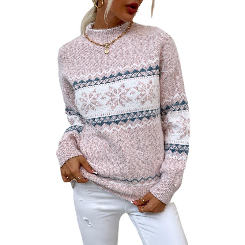 Women's snowflake sweater, winter &amp; Christmas