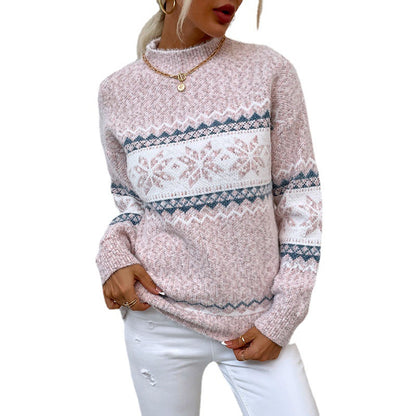 Women's snowflake sweater, winter &amp; Christmas