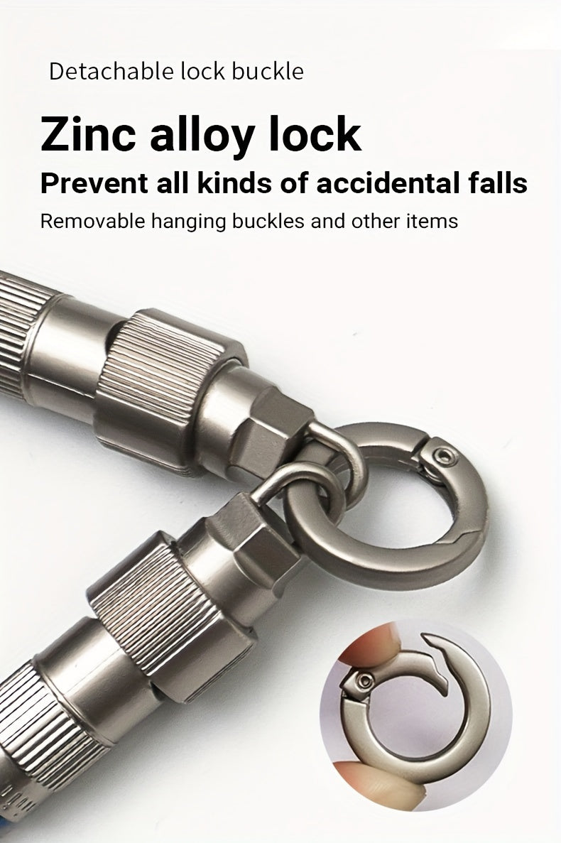 Phone strap fast charging cable combination, 60W, C-type