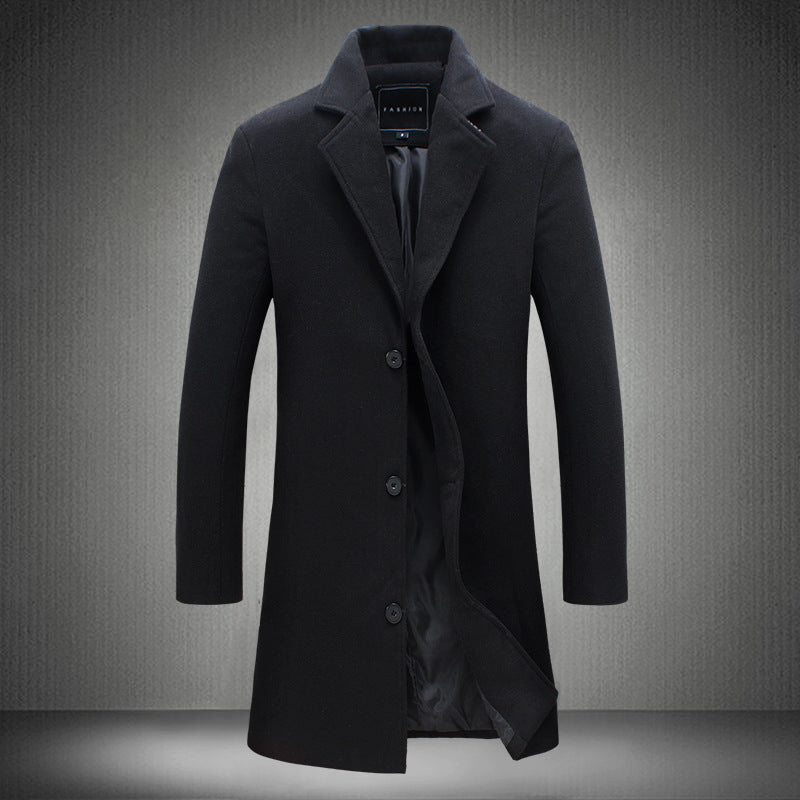 Men's wool jacket, autumn &amp; winter