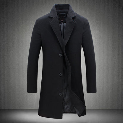 Men's wool jacket, autumn &amp; winter