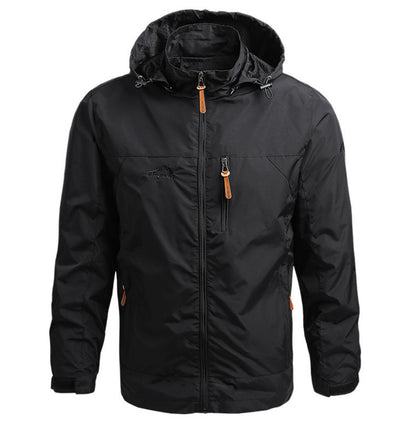 Technical mountaineering jacket, outdoor jacket, windproof