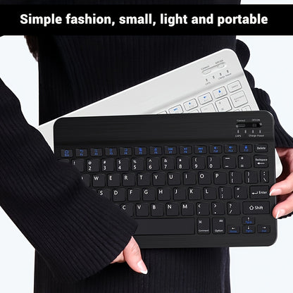 Wireless keyboard and mouse set for tablets, rechargeable