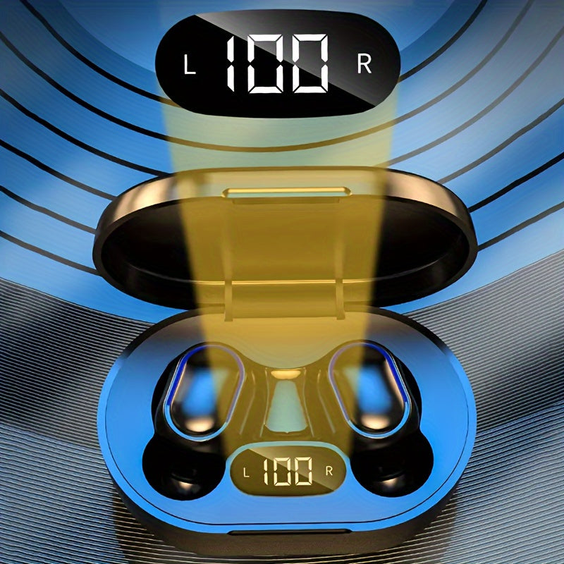 E7S Wireless earbuds with LED charging case