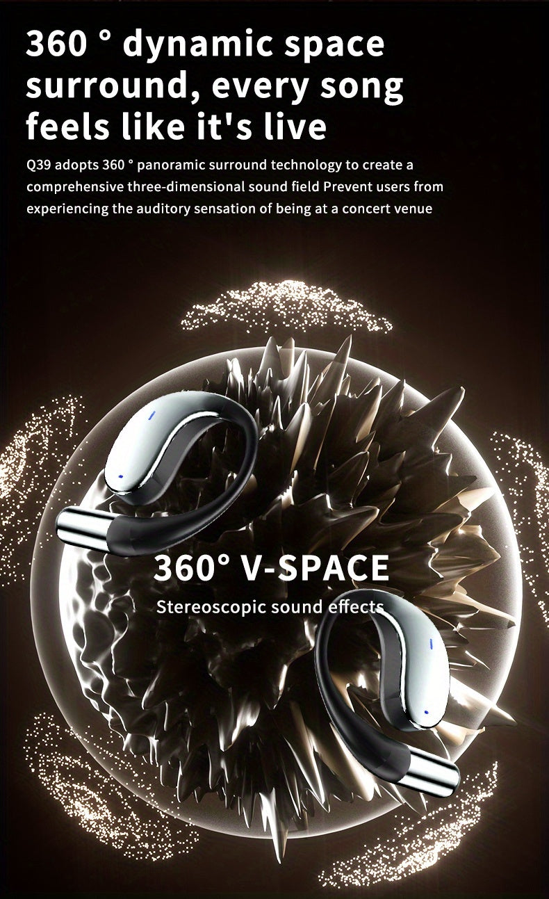 Wireless earbuds, 80 hours battery life, LED display