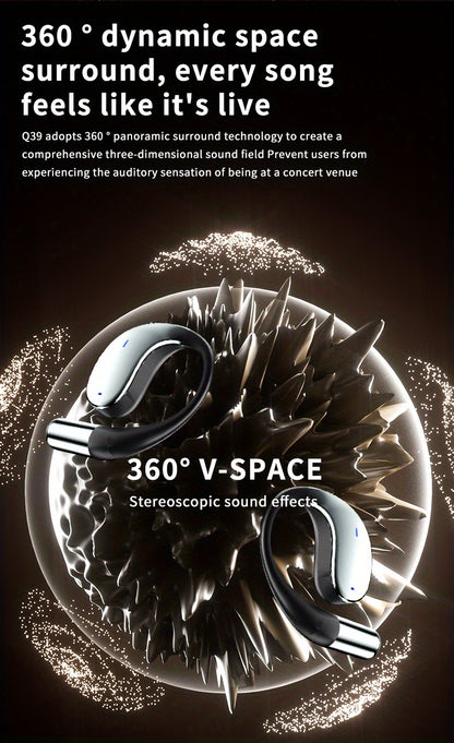 Wireless earbuds, 80 hours battery life, LED display