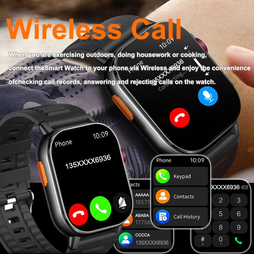 SENBONO GPS Smartwatch for Men and Women, 2.01" HD Display