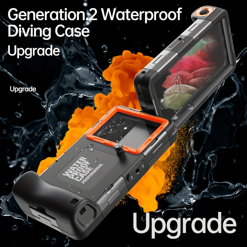 Waterproof phone case for 15m diving