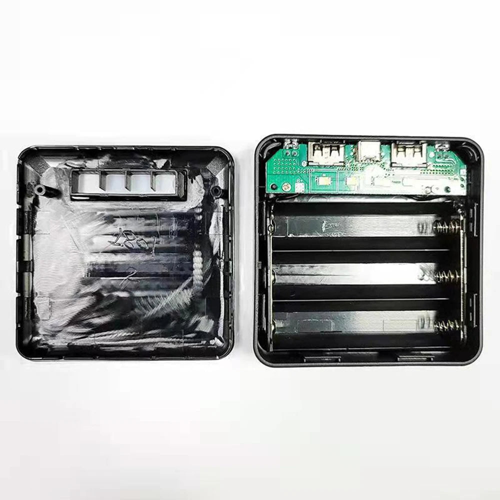 Type-C 3x18650 Akkulaatikko - DIY Powerbank-kotelo Älypuhelimille