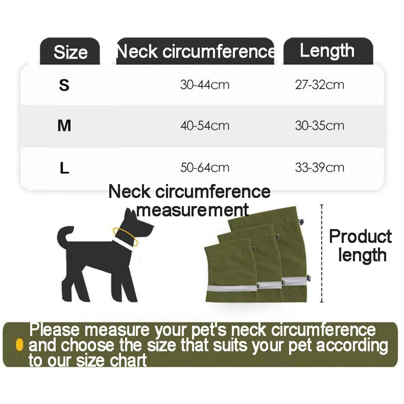 Dog winter protection, effectively protects against snow and cold