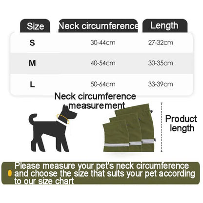 Dog winter protection, effectively protects against snow and cold